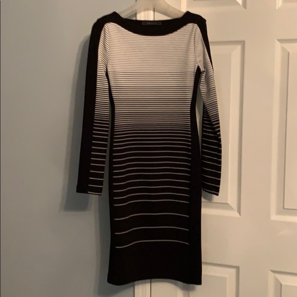 BCBG Illusion Midi Dress Size XS